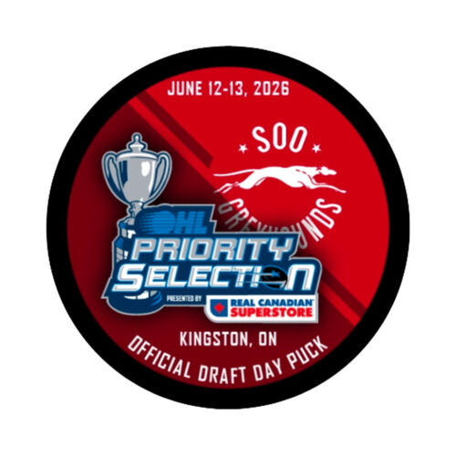 SOO Greyhounds - Puck Thumbnail
